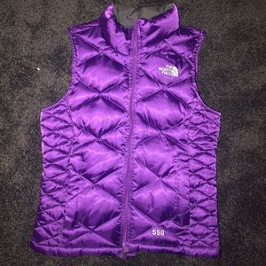 North face vest kids